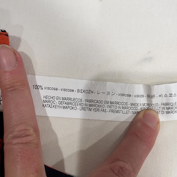 Gorgeous floral high waisted wide leg flowy pants - Picture 6 of 7